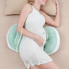 U-Shaped Pregnancy Pillow for Side Sleeping - Ergonomic Full Body Maternity Cushion for Abdominal Support, Waist & Back Pain Relief - Nalani - Fashion Clothing and Decor