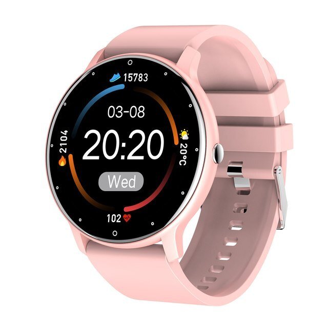 Ultra-Thin Smartwatch – Slim Fitness Watch with Heart Rate, Steps & Sleep Tracking, IP67, 3 Colors – SlimLine Fit - Nalani - Fashion Clothing and Decor