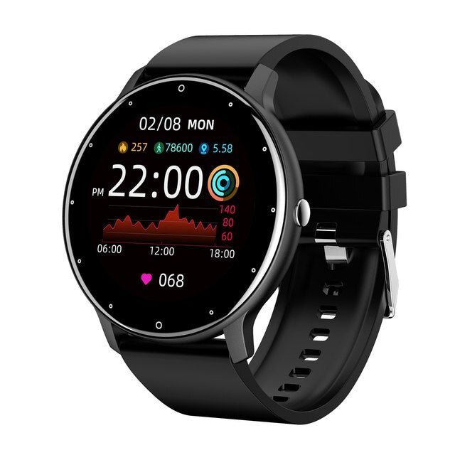 Ultra-Thin Smartwatch – Slim Fitness Watch with Heart Rate, Steps & Sleep Tracking, IP67, 3 Colors – SlimLine Fit - Nalani - Fashion Clothing and Decor