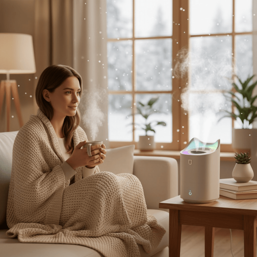Ultrasonic Humidifier – 3L Cool Mist Humidifier for Bedroom & Office, 3 Mist Levels, Up to 24 Hours, Quiet – AeroMist - Nalani - Fashion Clothing and Decor