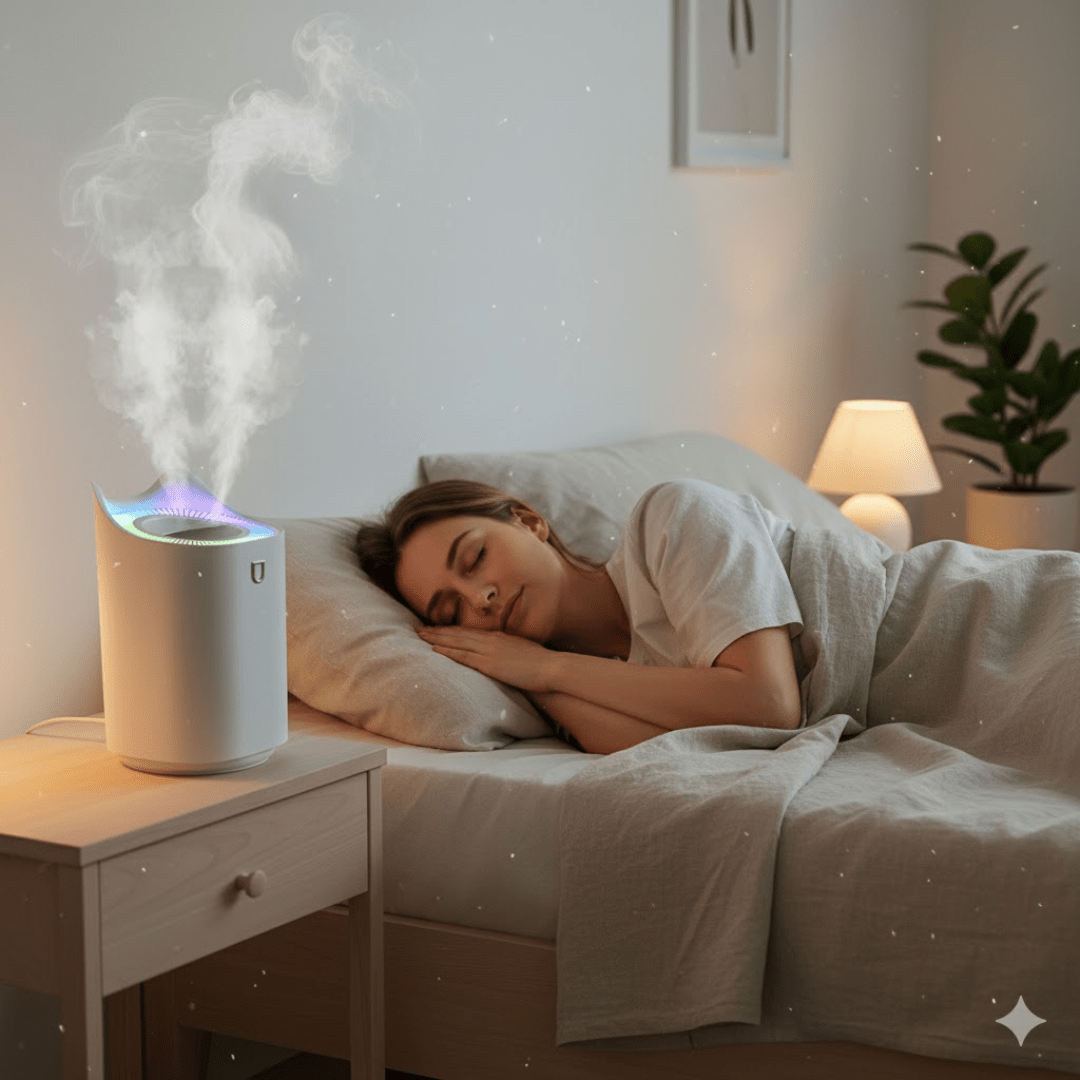 Ultrasonic Humidifier – 3L Cool Mist Humidifier for Bedroom & Office, 3 Mist Levels, Up to 24 Hours, Quiet – AeroMist - Nalani - Fashion Clothing and Decor