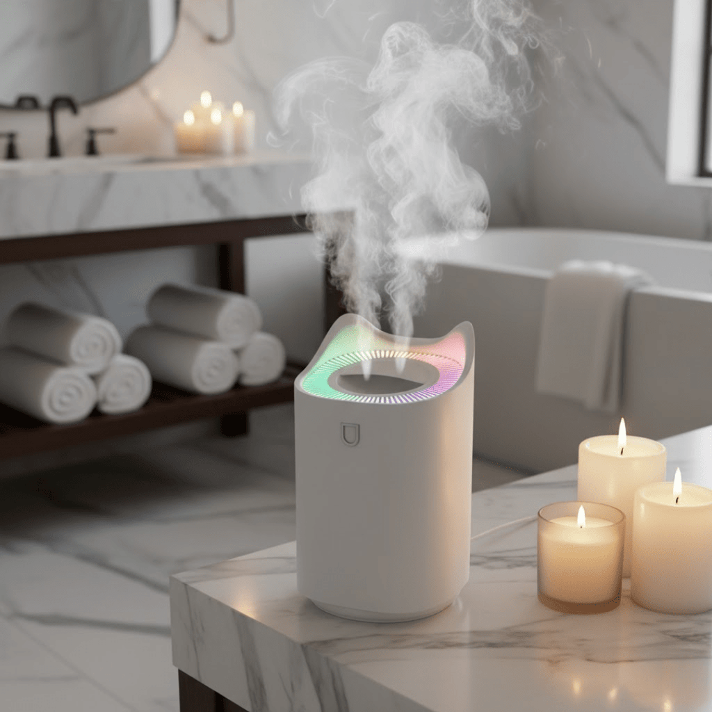 Ultrasonic Humidifier – 3L Cool Mist Humidifier for Bedroom & Office, 3 Mist Levels, Up to 24 Hours, Quiet – AeroMist - Nalani - Fashion Clothing and Decor