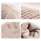 Unisex Autumn Winter Knitted Beanie Hat for Warmth Everyday - Nalani - UK Fashion Clothing and Decor