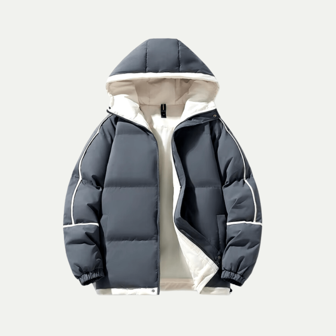 Unisex Hooded Puffer Parka Insulated Winter Coat For Cold Weather - Nalani - Fashion Clothing and Decor