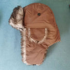 Unisex Winter Ushanka Bomber Hat With Faux Fur Earflaps - Nalani - UK Fashion Clothing and Decor
