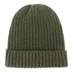 Unisex Wool Blend Striped Knit Beanie Winter Ski Cap - Nalani - UK Fashion Clothing and Decor