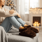 USB Heated Slippers – Electric Heated House Shoes with Soft Plush Lining, Unisex, 3 Colors, EU 35–46 - Nalani - Fashion Clothing and Decor