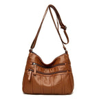 Vegan Leather Crossbody Bag For Everyday Use With Pockets - Nalani - UK Fashion Clothing and Decor
