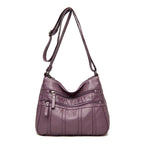 Vegan Leather Crossbody Bag For Everyday Use With Pockets - Nalani - UK Fashion Clothing and Decor