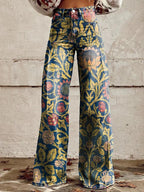 Veloura | Casual Baggy Jeans for Women | Long - Nalani - Fashion Clothing and Decor