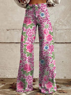 Veloura | Casual Baggy Jeans for Women | Long - Nalani - Fashion Clothing and Decor