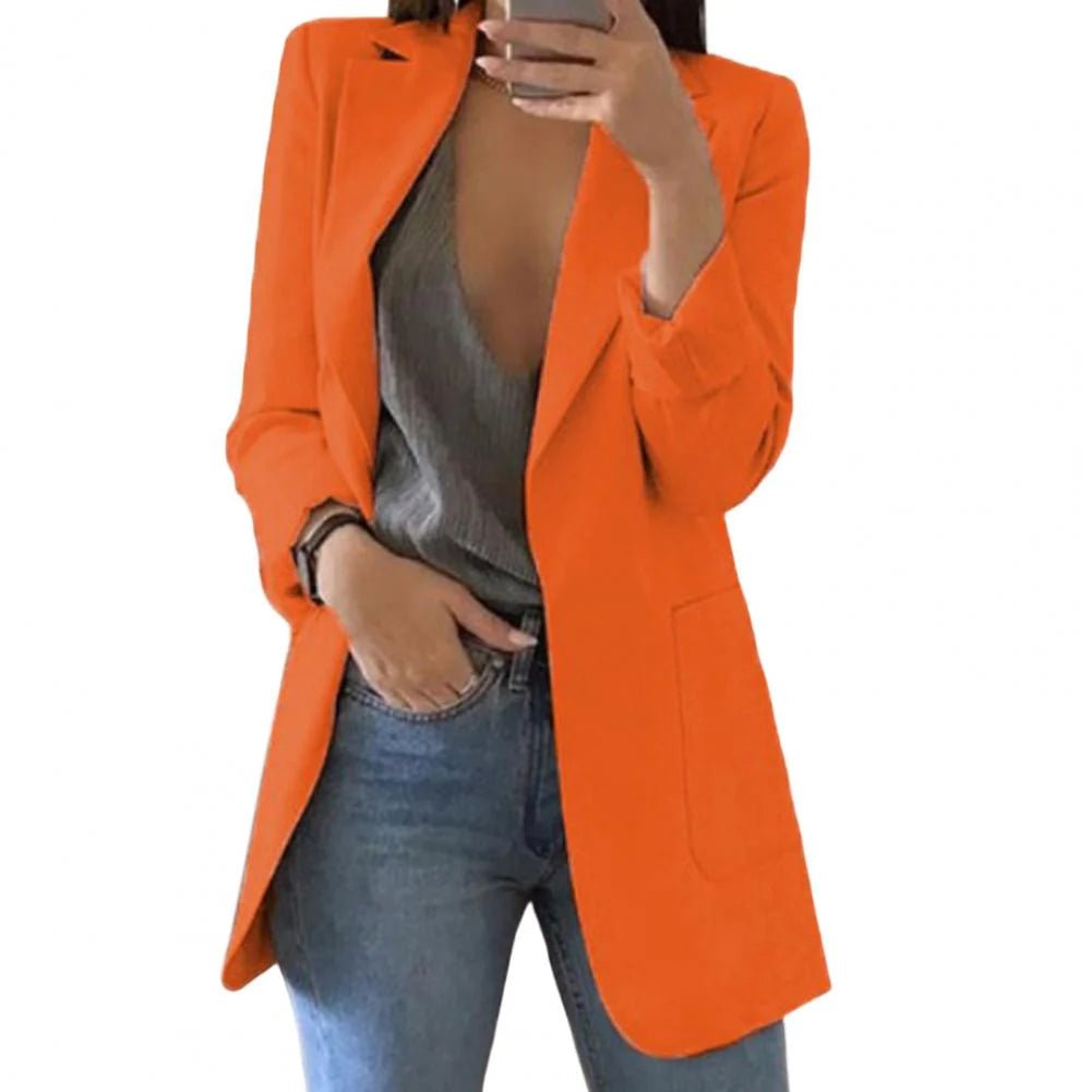 Veloura | Oversized blazer for women | Long Jacket - Nalani - Fashion Clothing and Decor