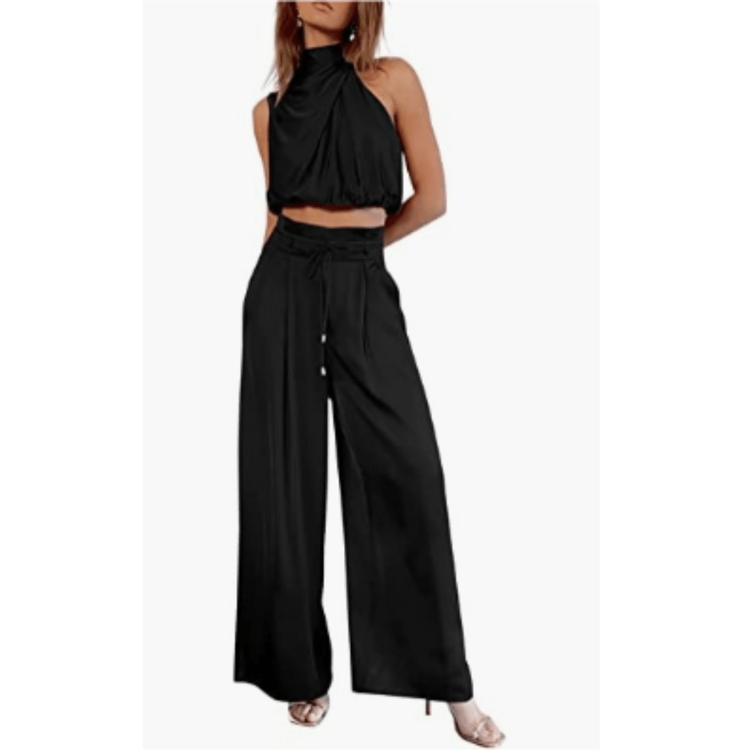 Veloura | Summer Jumpsuit - Relaxed Fit - Nalani - Fashion Clothing and Decor