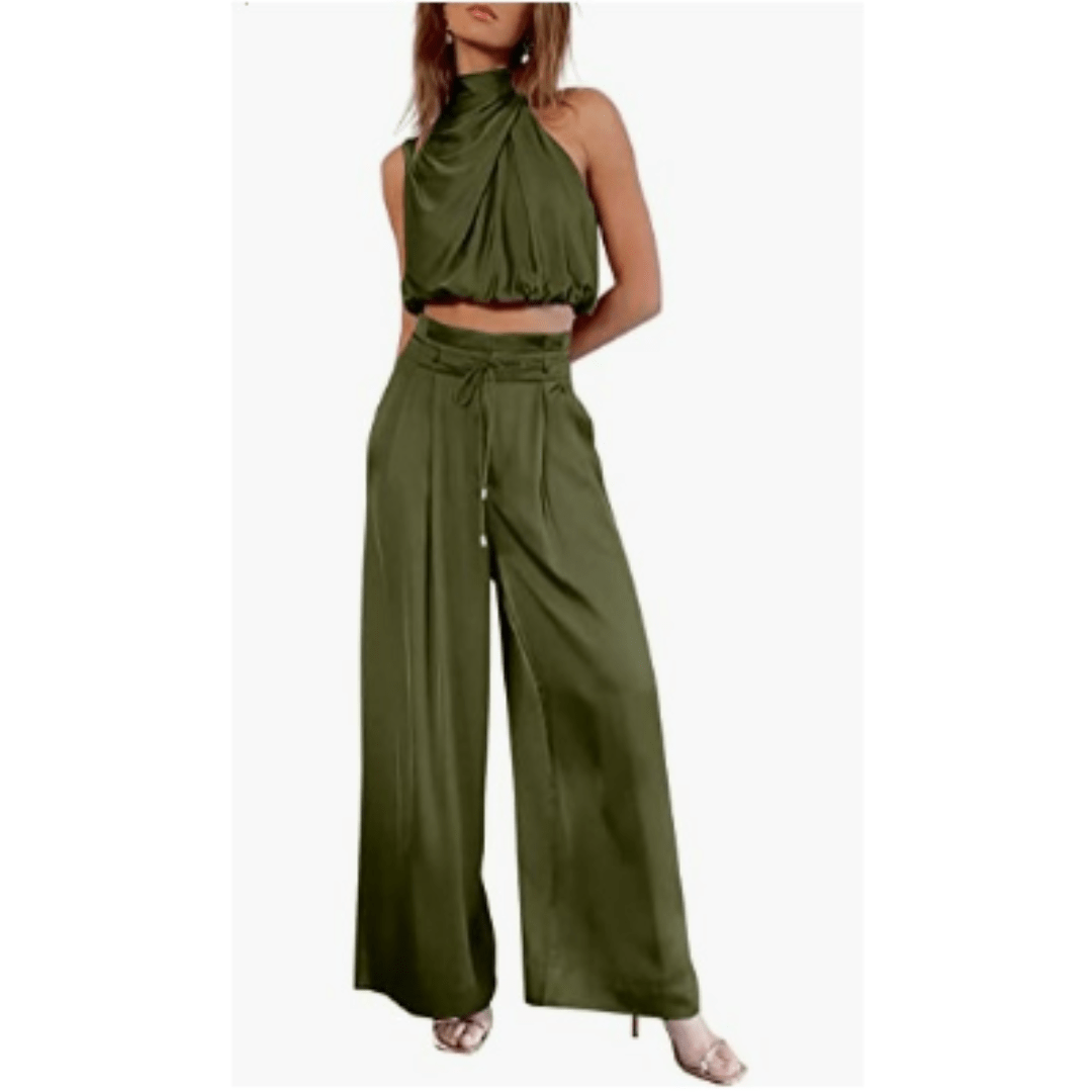 Veloura | Summer Jumpsuit - Relaxed Fit - Nalani - Fashion Clothing and Decor