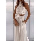Veloura | Summer Jumpsuit - Relaxed Fit - Nalani - Fashion Clothing and Decor
