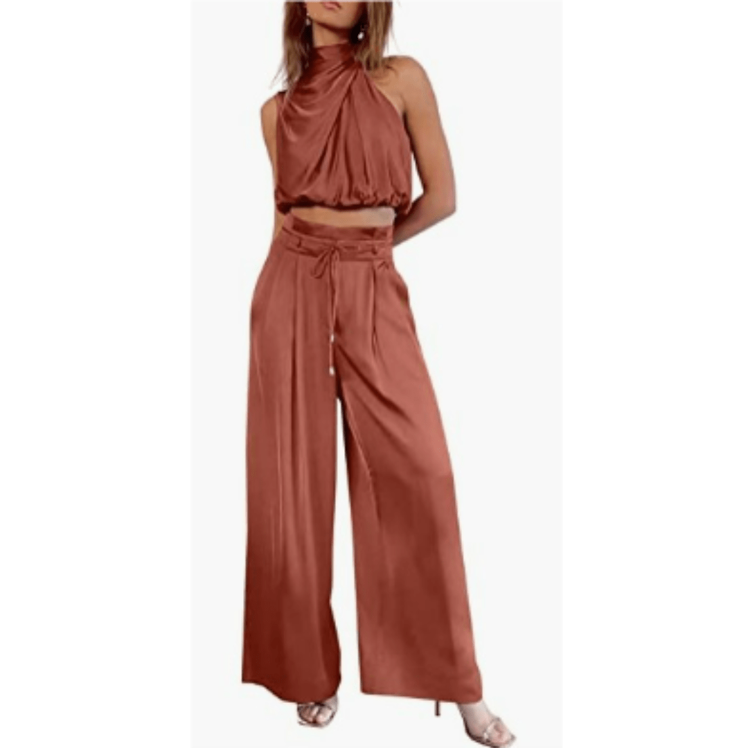 Veloura | Summer Jumpsuit - Relaxed Fit - Nalani - Fashion Clothing and Decor