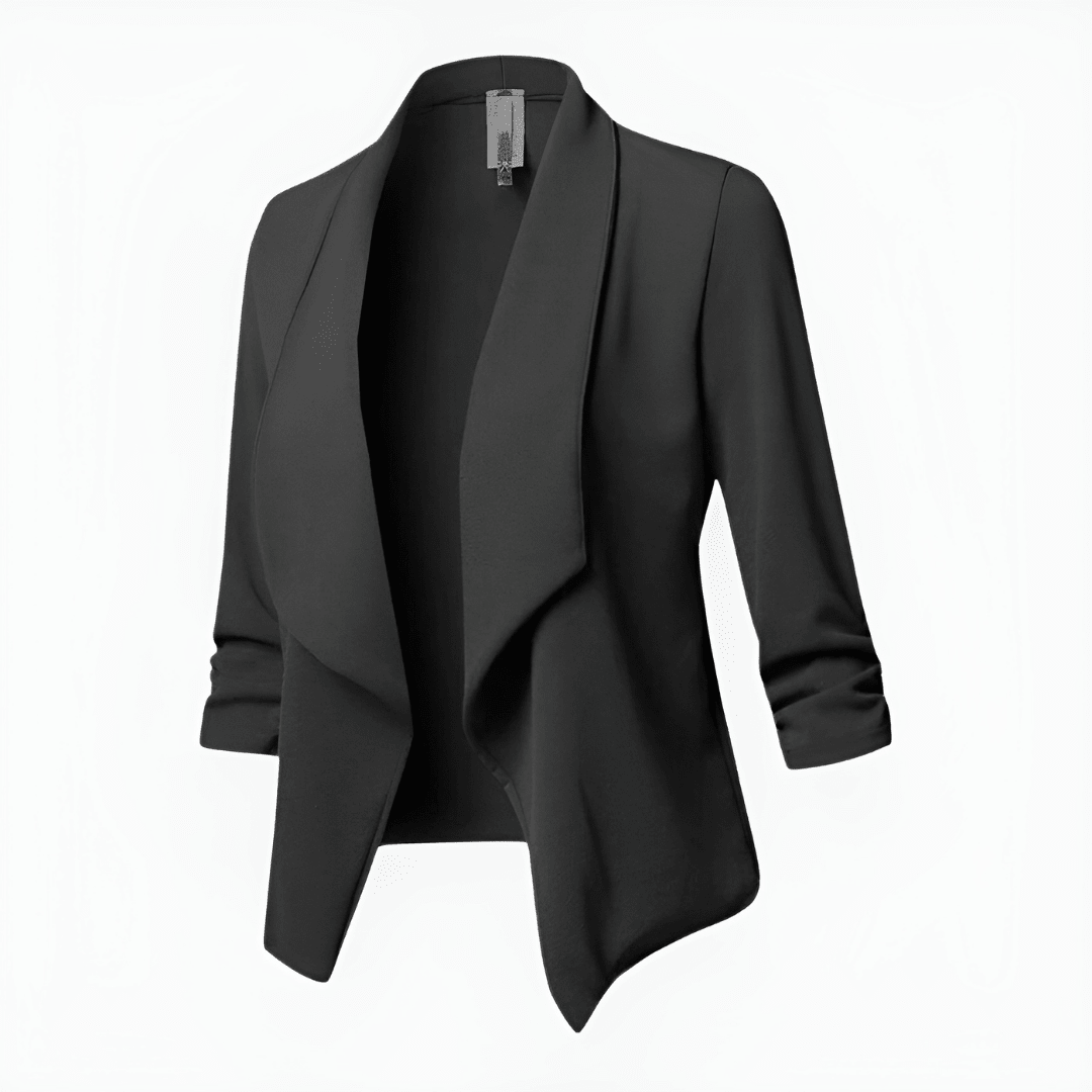 Veloura | Women's Fashionable Blazer | Long Sleeve - Nalani - Fashion Clothing and Decor