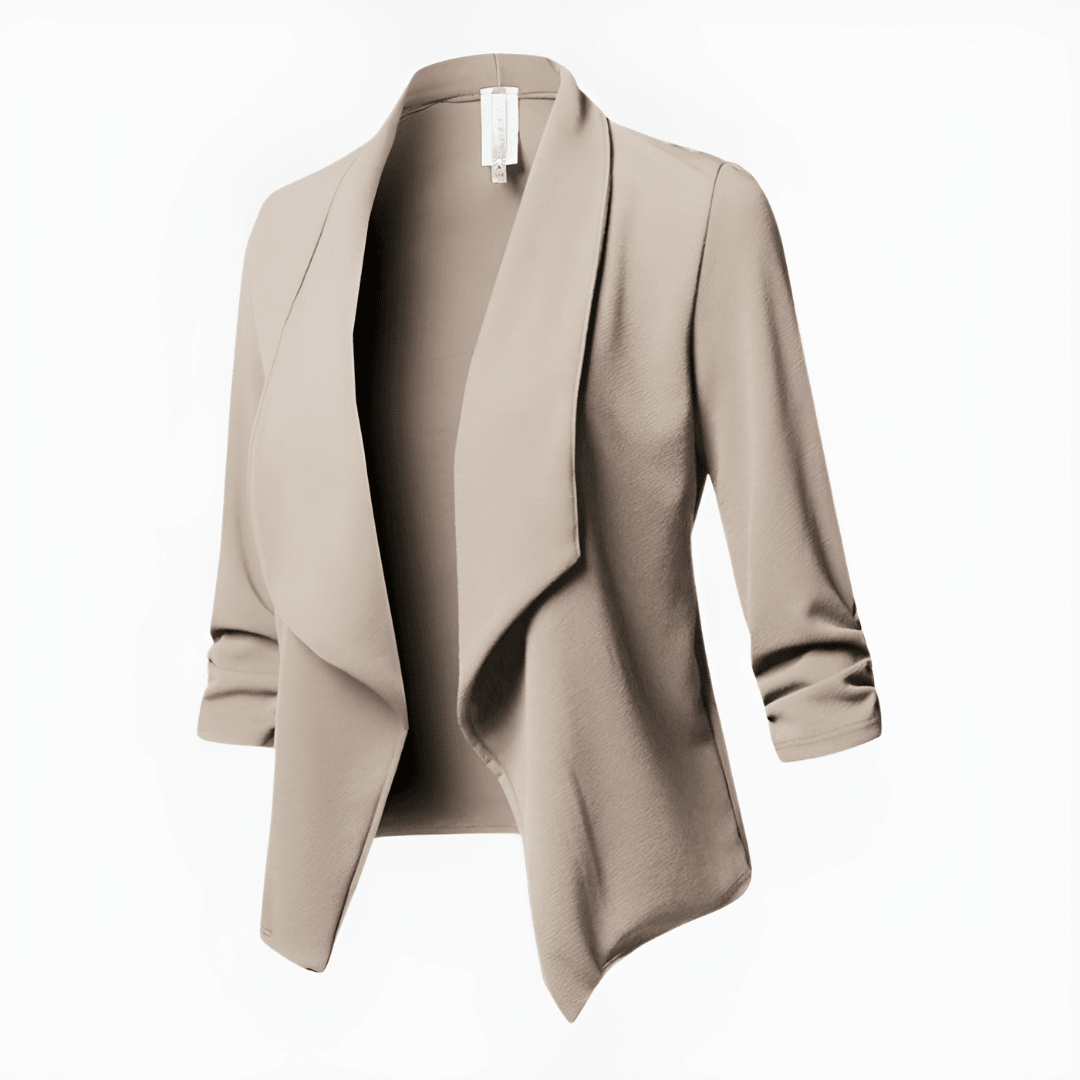 Veloura | Women's Fashionable Blazer | Long Sleeve - Nalani - Fashion Clothing and Decor