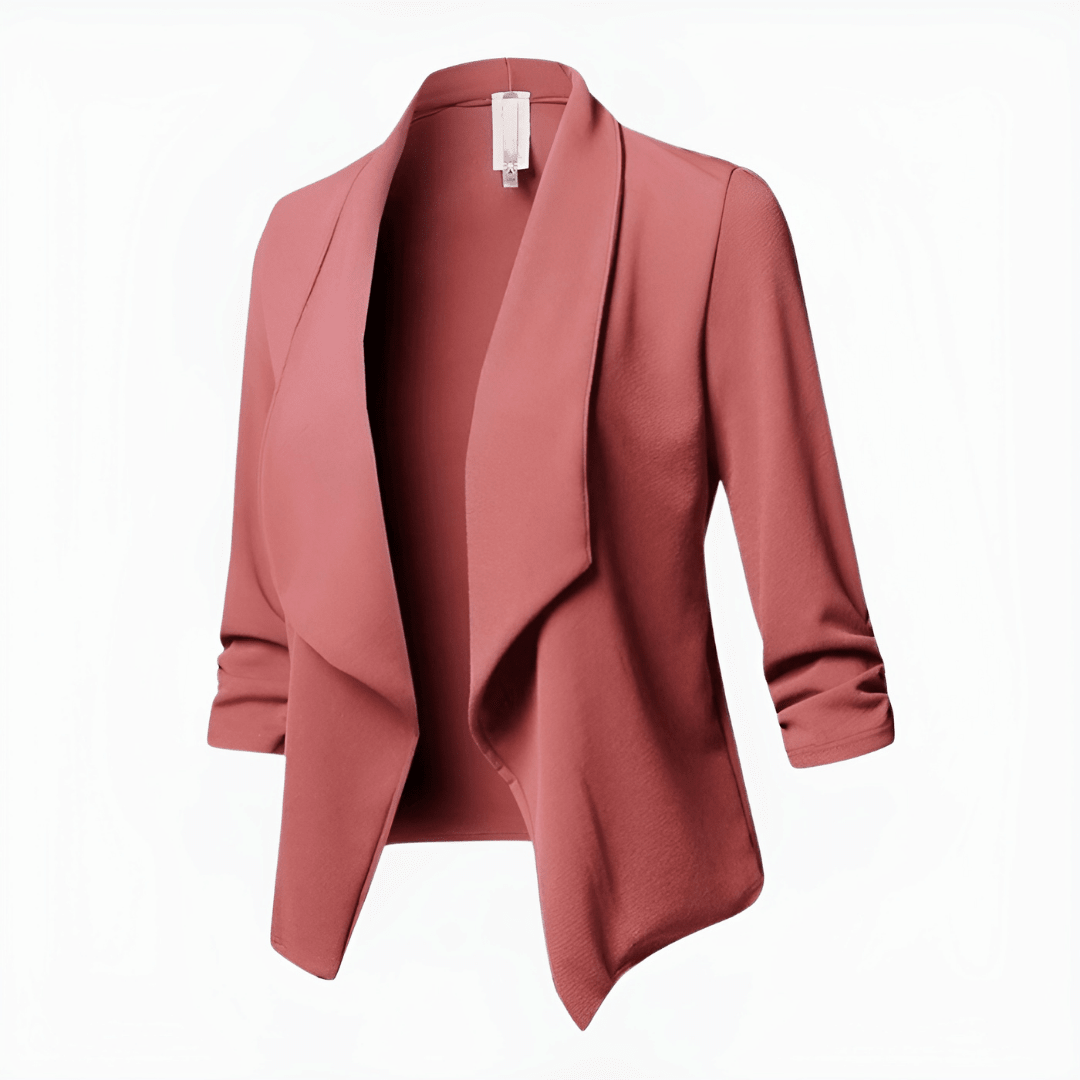 Veloura | Women's Fashionable Blazer | Long Sleeve - Nalani - Fashion Clothing and Decor