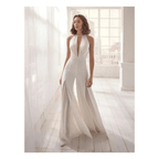 Veloura | Women's Modern Jumpsuit | V - Neck - Nalani - Fashion Clothing and Decor