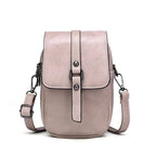 Vintage Multi Functional Soft Vegan Leather Shoulder Bag - Nalani - UK Fashion Clothing and Decor