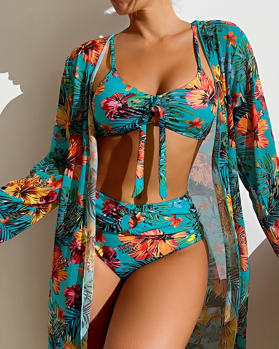 Virelle | Summer Bikini Swimwear Set with Print Woman - Nalani - Fashion Clothing and Decor