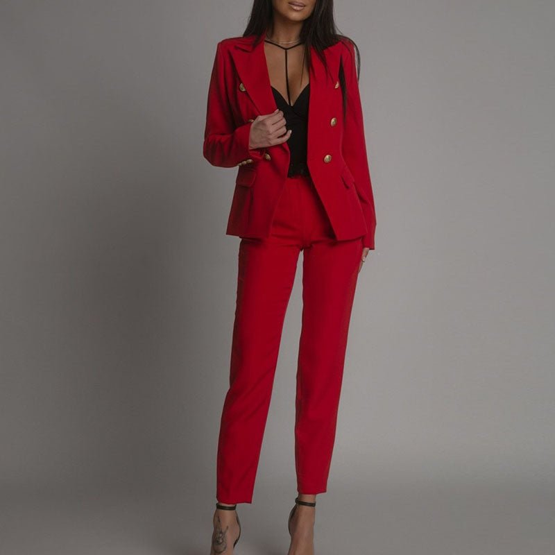 Virelle | Women's Modern Blazer Set | Summer - Nalani - Fashion Clothing and Decor