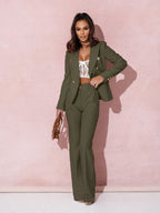 Virelle | Women's Modern Blazer Set | Summer - Nalani - Fashion Clothing and Decor