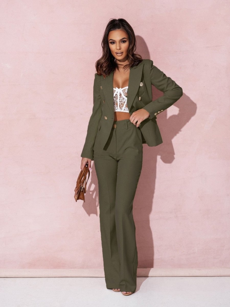 Virelle | Women's Modern Blazer Set | Summer - Nalani - Fashion Clothing and Decor