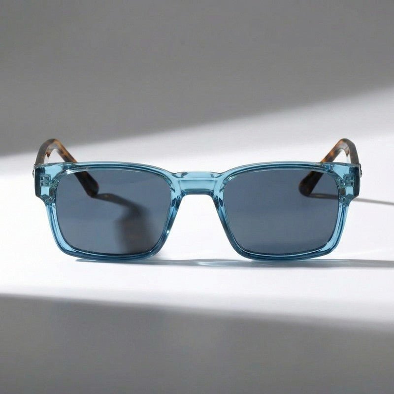 Virello Square Retro Polarized Sunglasses UV400 Lenses Acetate Frames - Nalani - Fashion Clothing and Decor