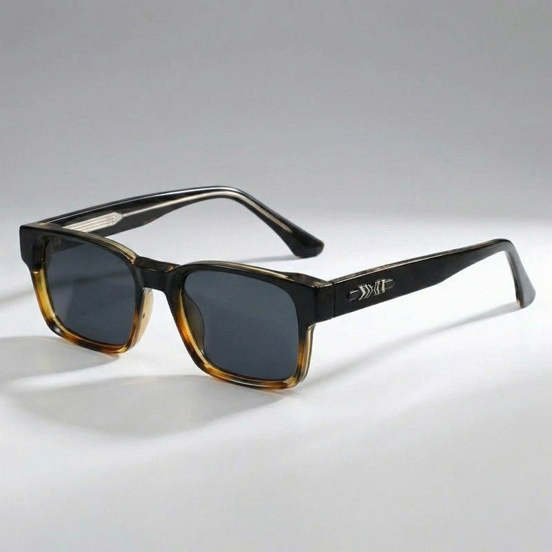 Virello Square Retro Polarized Sunglasses UV400 Lenses Acetate Frames - Nalani - Fashion Clothing and Decor