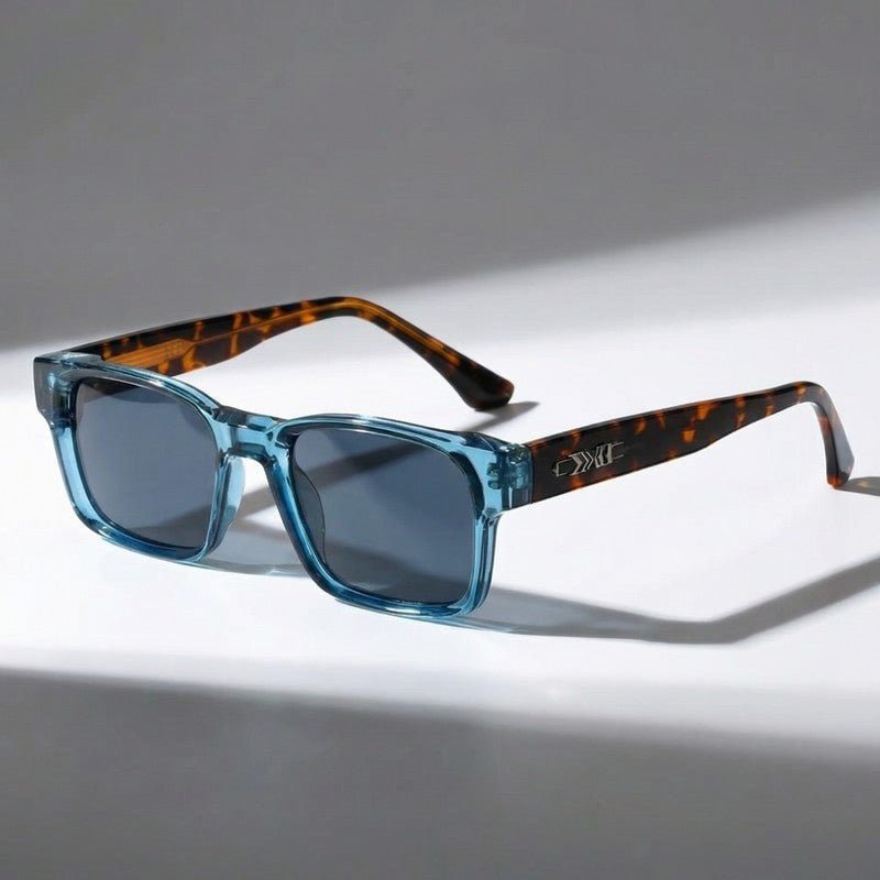 Virello Square Retro Polarized Sunglasses UV400 Lenses Acetate Frames - Nalani - Fashion Clothing and Decor