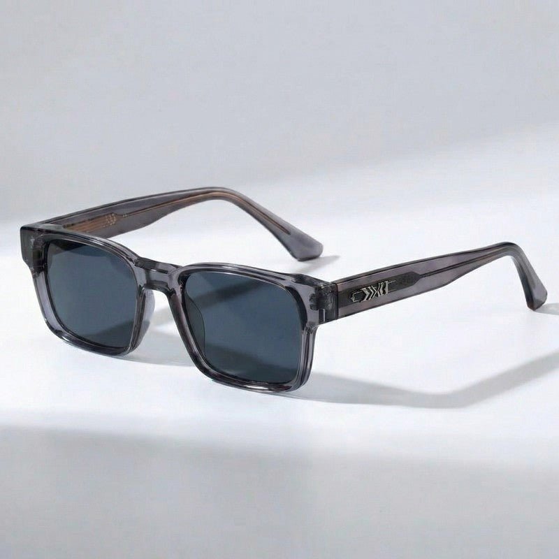 Virello Square Retro Polarized Sunglasses UV400 Lenses Acetate Frames - Nalani - Fashion Clothing and Decor