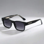 Virello Square Retro Polarized Sunglasses UV400 Lenses Acetate Frames - Nalani - Fashion Clothing and Decor