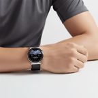 VitalWatch | Round Smartwatch with Advanced Health & Fitness Sensors - Full Touch Heart Rate, Sleep & Activity Tracker for Android & iOS - Nalani - Fashion Clothing and Decor
