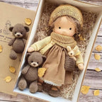 Waldorf Doll For Kids Hypoallergenic Plush Toy - Nalani - UK Fashion Clothing and Decor
