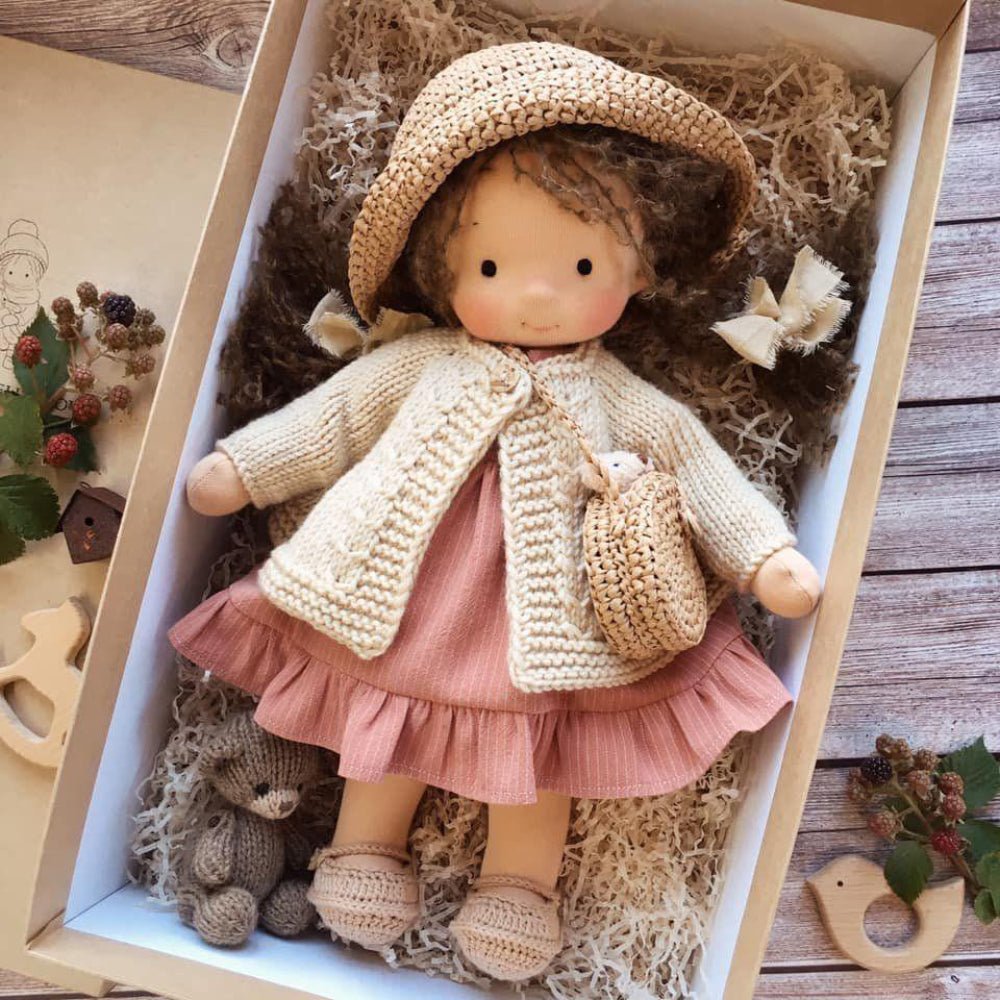 Waldorf Doll For Kids Hypoallergenic Plush Toy - Nalani - UK Fashion Clothing and Decor