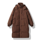 Warm Elegant Long Winter Coat With Hood For Women Chic - Nalani - UK Fashion Clothing and Decor