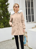 Warm Elegant Womens Winter Parka Coat With Cozy Lining Comfort - Nalani - UK Fashion Clothing and Decor