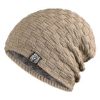 Warm Knitted Beanie for Cycling With Plush Fleece Lining - Nalani - UK Fashion Clothing and Decor