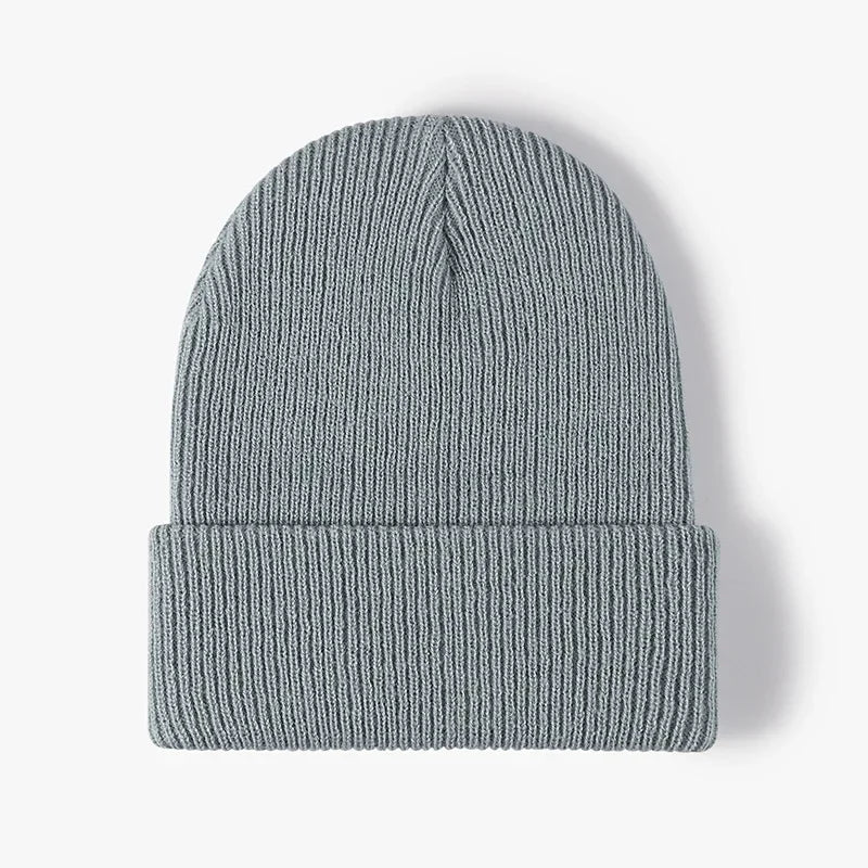 Warm Knitted Beanie Hat Unisex Autumn Winter Comfort - Nalani - UK Fashion Clothing and Decor