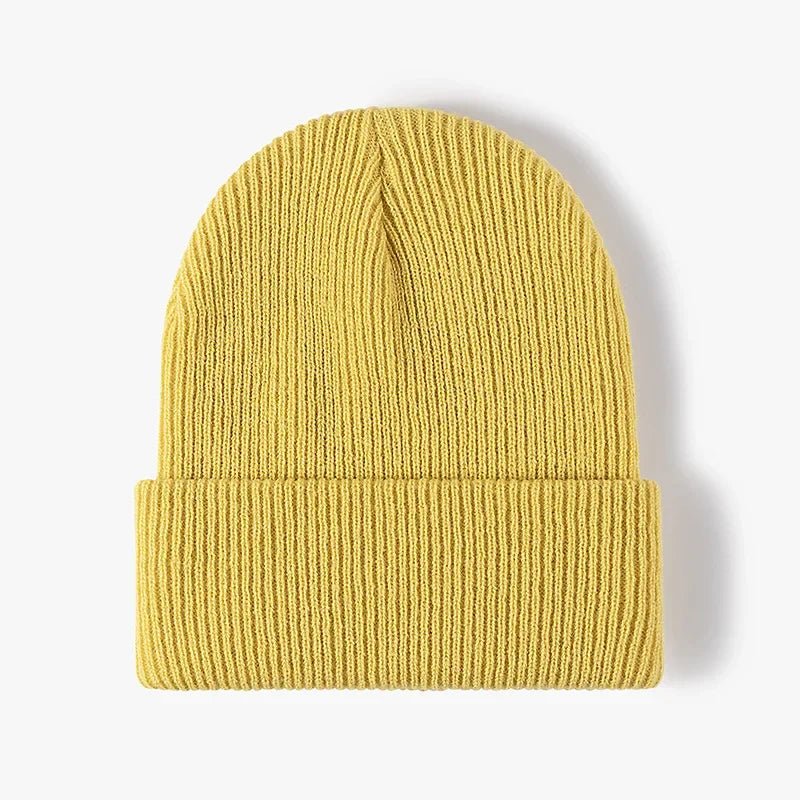 Warm Knitted Beanie Hat Unisex Autumn Winter Comfort - Nalani - UK Fashion Clothing and Decor