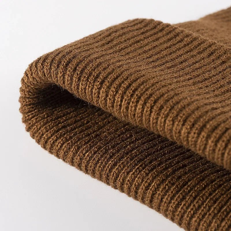Warm Knitted Beanie Hat Unisex Autumn Winter Comfort - Nalani - UK Fashion Clothing and Decor