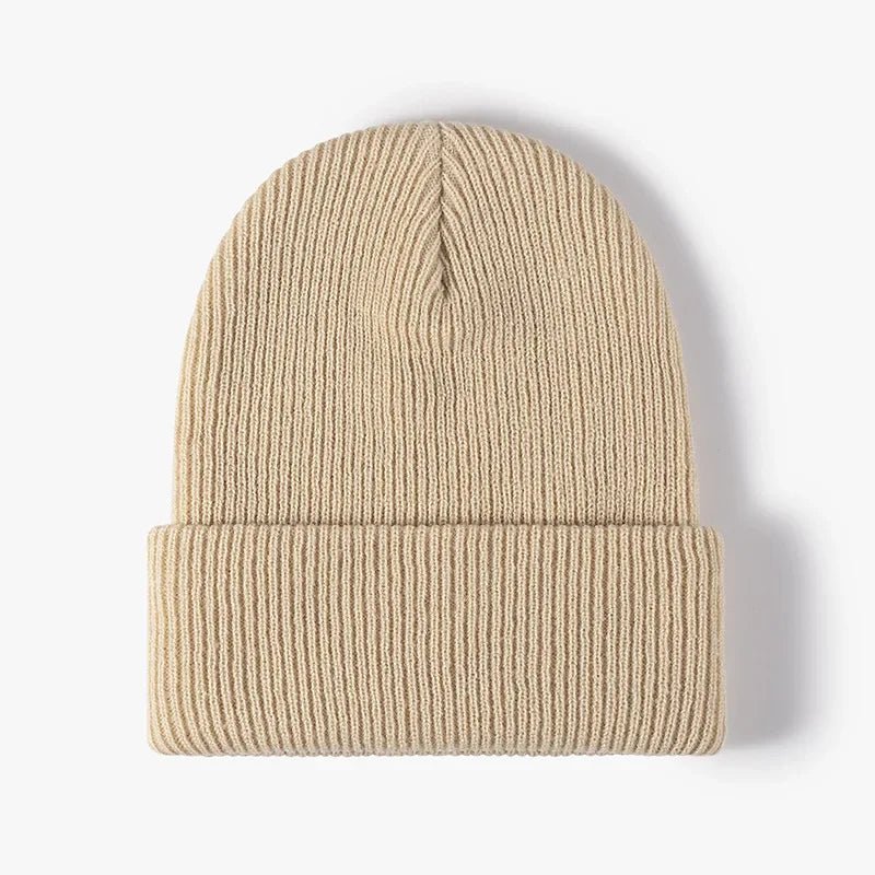 Warm Knitted Beanie Hat Unisex Autumn Winter Comfort - Nalani - UK Fashion Clothing and Decor