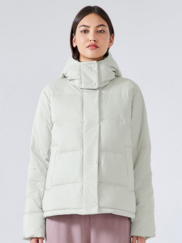 Warm Padded Down Jacket For Women With Hood Winter Coat - Nalani - UK Fashion Clothing and Decor