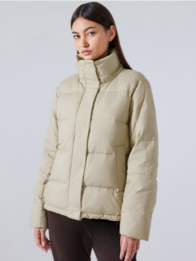 Warm Padded Down Jacket For Women With Hood Winter Coat - Nalani - UK Fashion Clothing and Decor