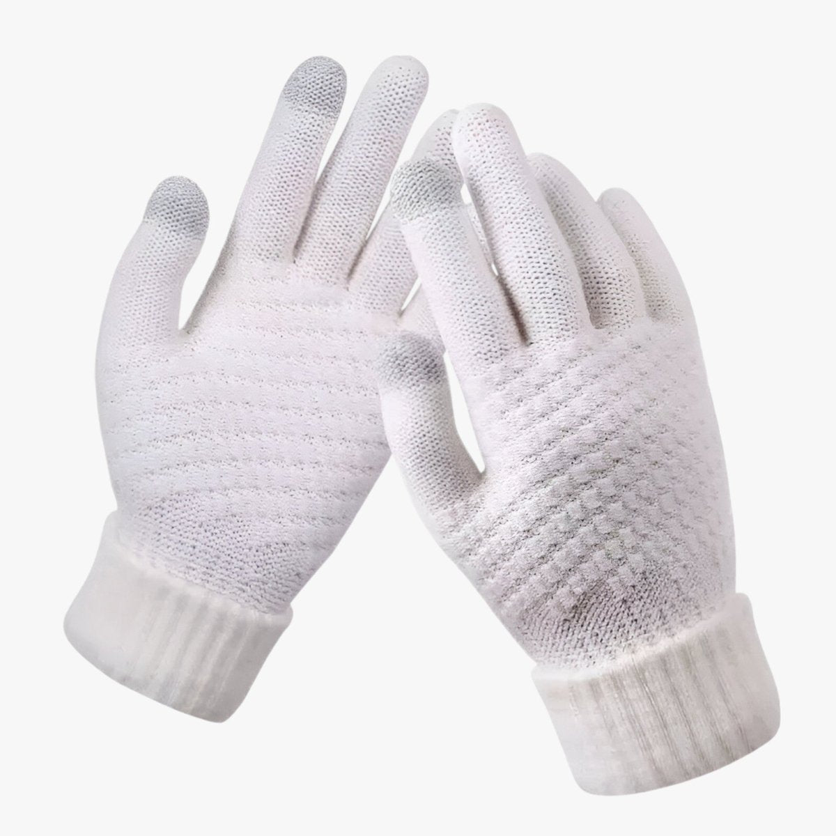 Warm Winter Touchscreen Wool Gloves With Stretch Fit - Nalani - UK Fashion Clothing and Decor
