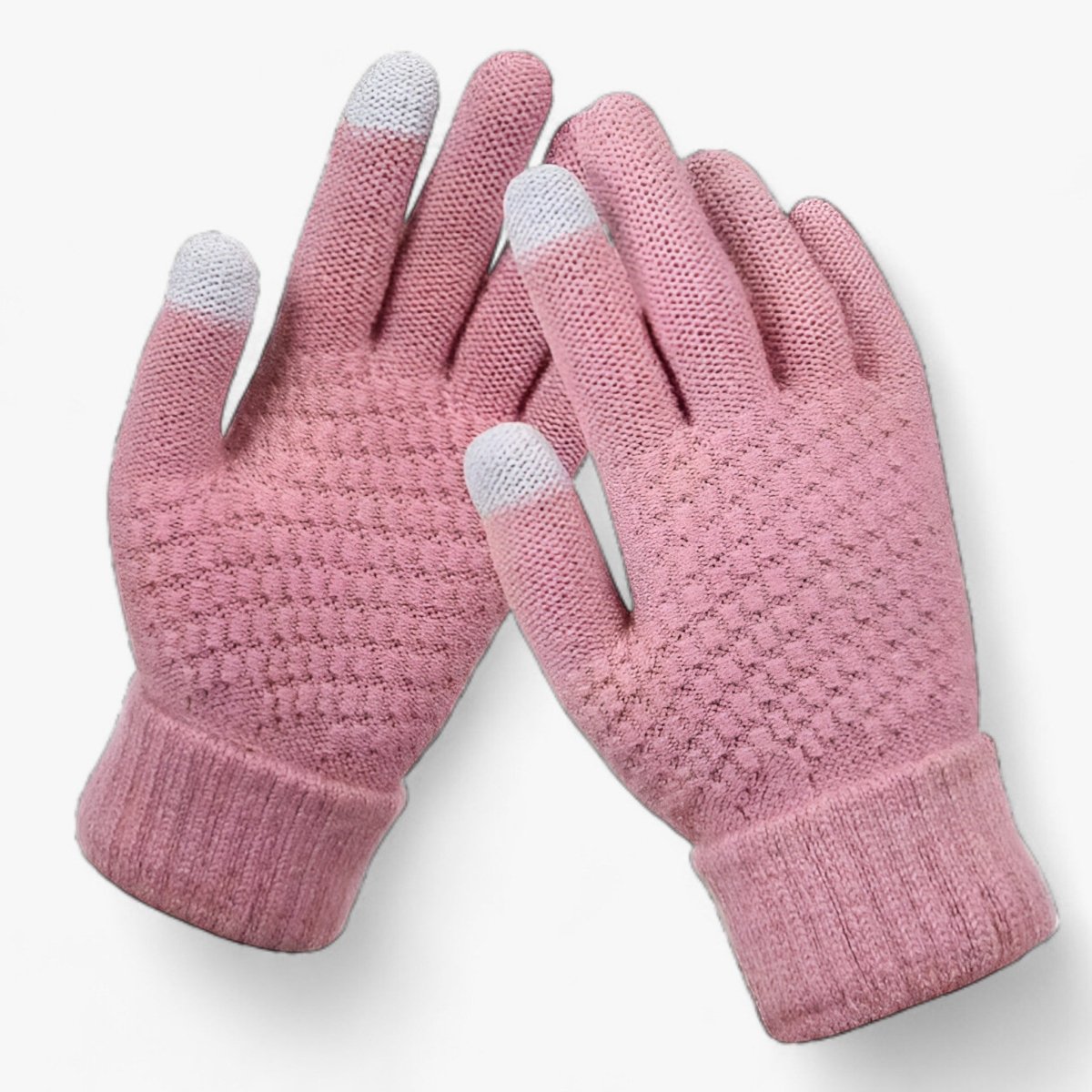 Warm Winter Touchscreen Wool Gloves With Stretch Fit - Nalani - UK Fashion Clothing and Decor