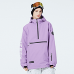 Water Resistant Women Ski Hoodie With Pockets Half Zip Windproof - Nalani - UK Fashion Clothing and Decor