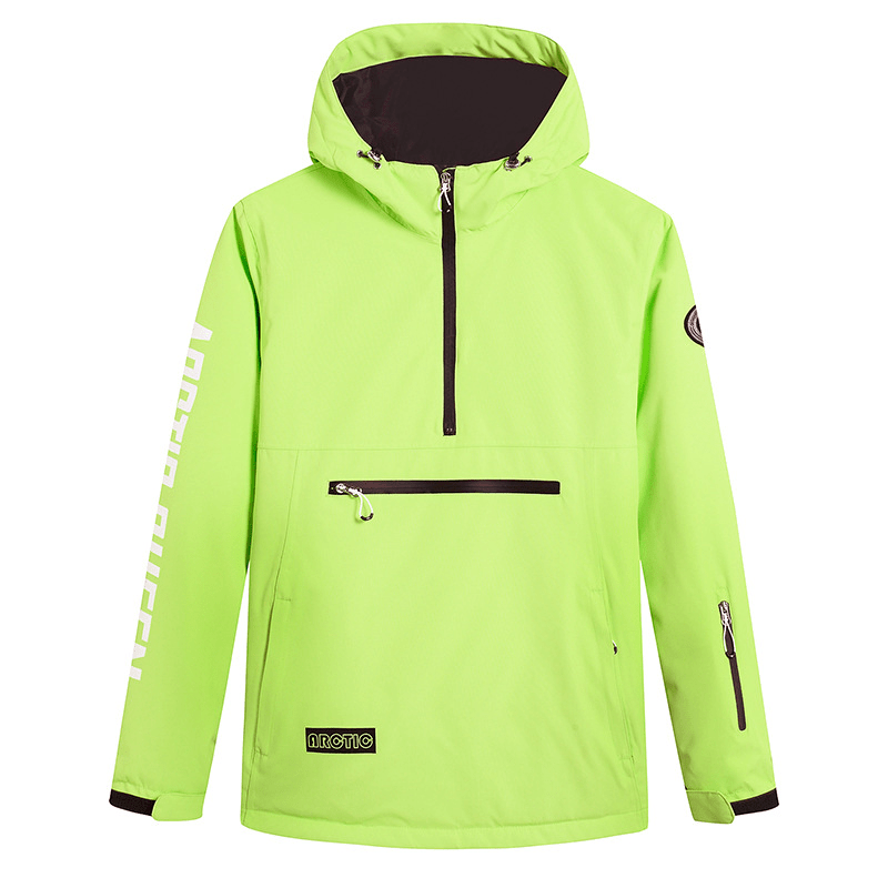 Water Resistant Women Ski Hoodie With Pockets Half Zip Windproof - Nalani - UK Fashion Clothing and Decor